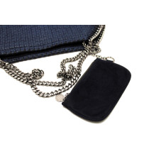 Stella McCartney Falabella Big Tweed Blue