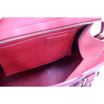 Saint Laurent Cabas Pelle Rossa