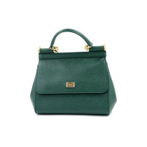 Dolce & Gabbana Miss Sicily Green Leather