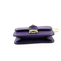 Valentino Glam Lock Purple Leather