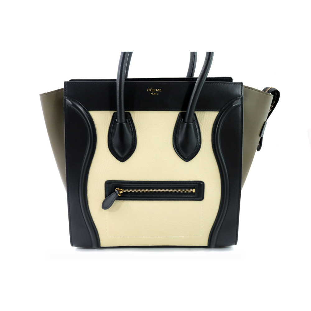 Celine Luggage Leder Tricolor