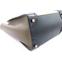 Celine Luggage Cuir Tricolore