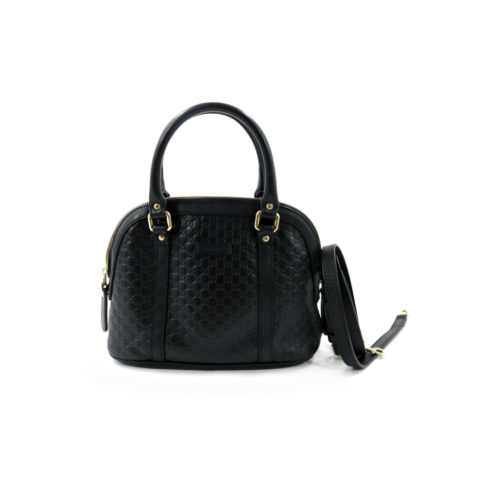 Gucci Alma Cuir Guccissima Noir