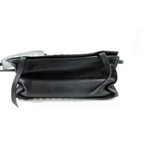 Prada Etiquette Schwarzes Leder