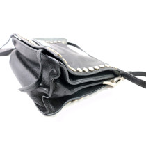 Prada Etiquette Schwarzes Leder