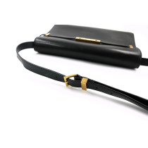 Saint Laurent Manhattan Black Leather