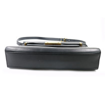 Saint Laurent Manhattan Schwarzes Leder