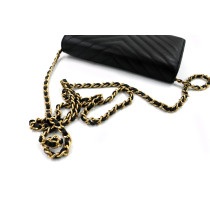 Chanel Woc Cuir Noir