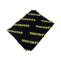 Balenciaga Black Wool Scarf