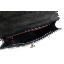 Valentino Spike Black Leather