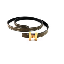 Hermes Cintura Reverse Pelle Etoupe