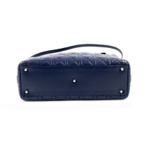 Dior Lady Dior 7 Blue Cannage Leather