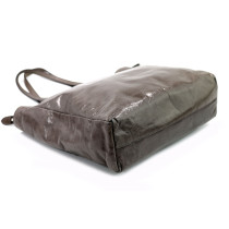 Miu Miu Vintage Leder Shopping Rauch