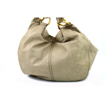 Miu Miu Beige Leather Hobo