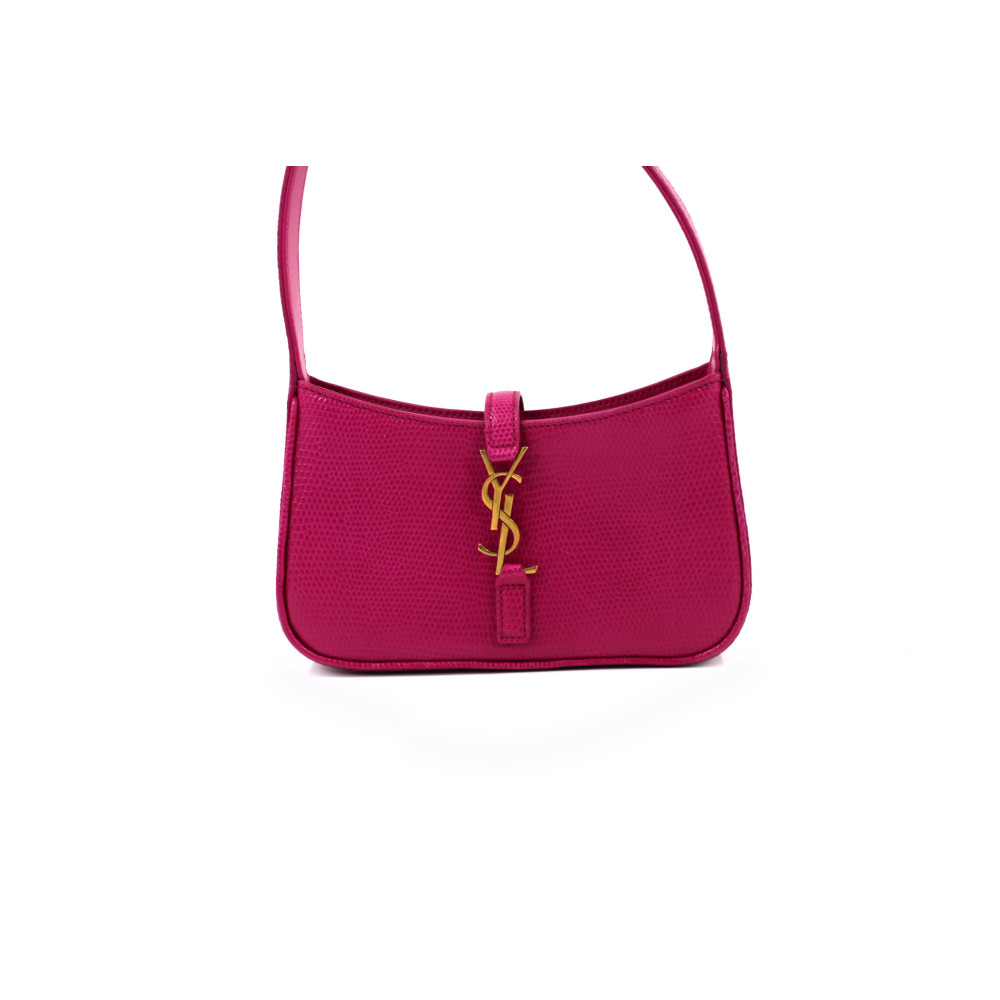 Saint Laurent Le 5 à 7 Mini Pelle Rosa