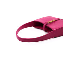 Saint Laurent Le 5 à 7 Mini Leder Rosa