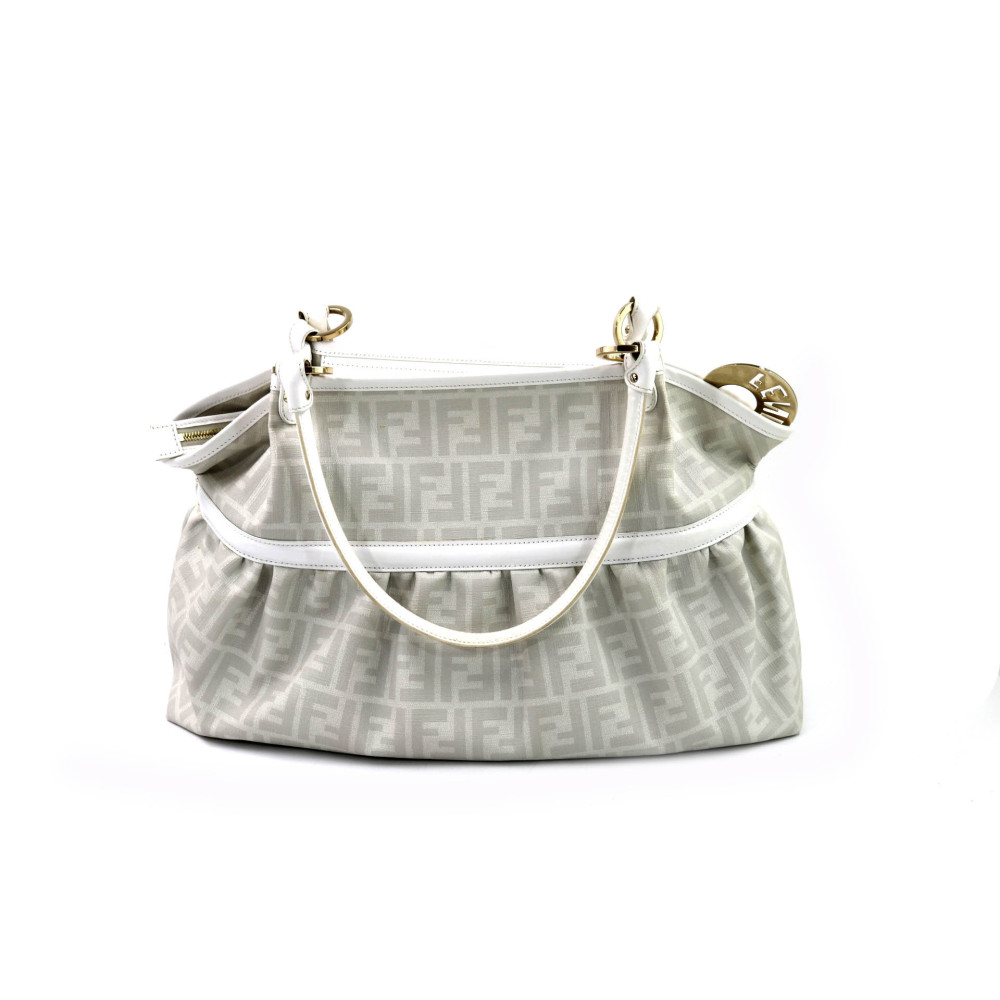 Fendi Shopping Zucca Blanche