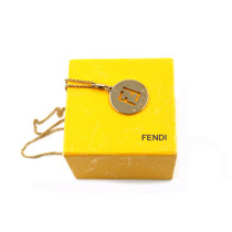 Fendi Halskette Goldmetall