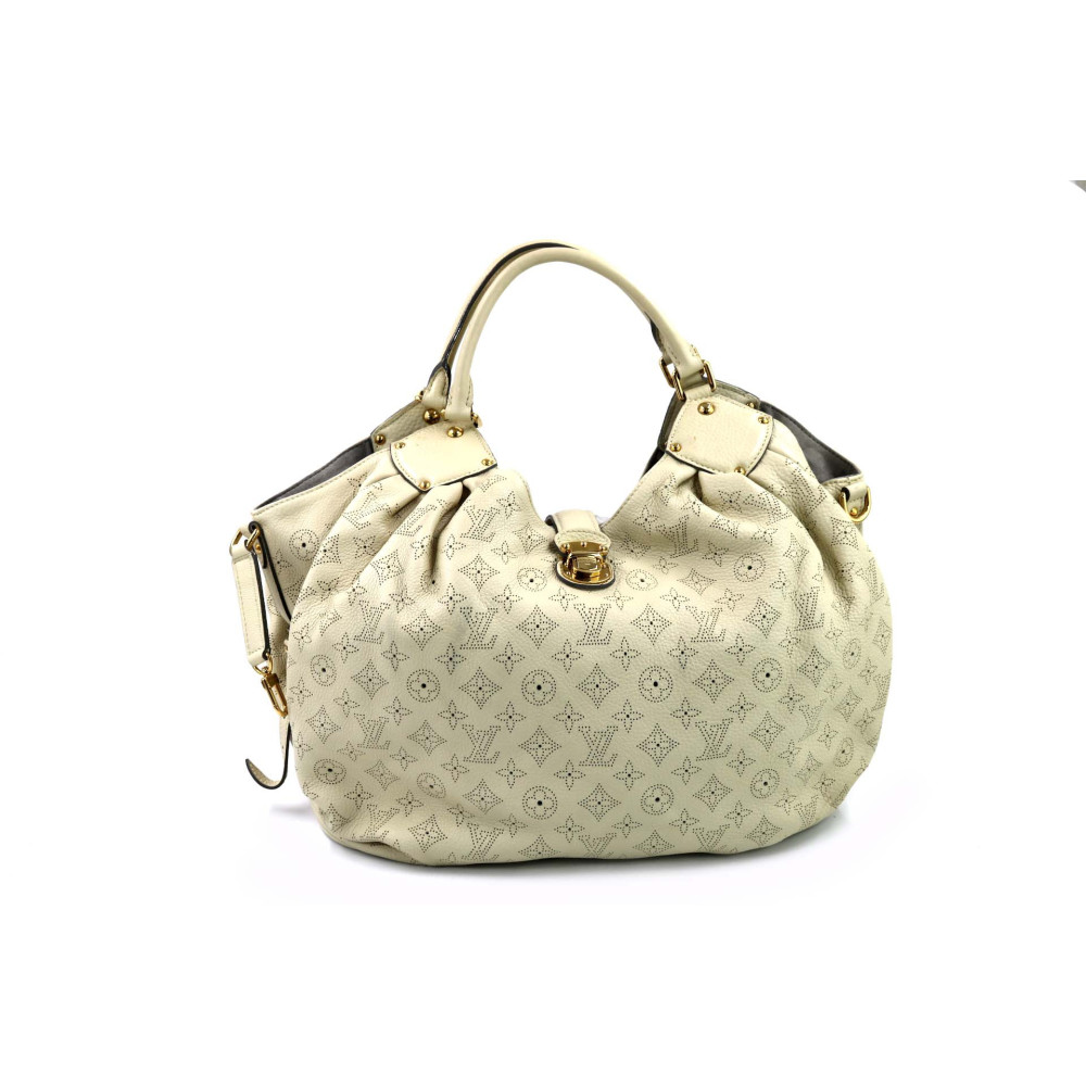 Louis Vuitton Mahina Leather Beige