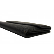 Portefeuille en Cuir Marron Fendi