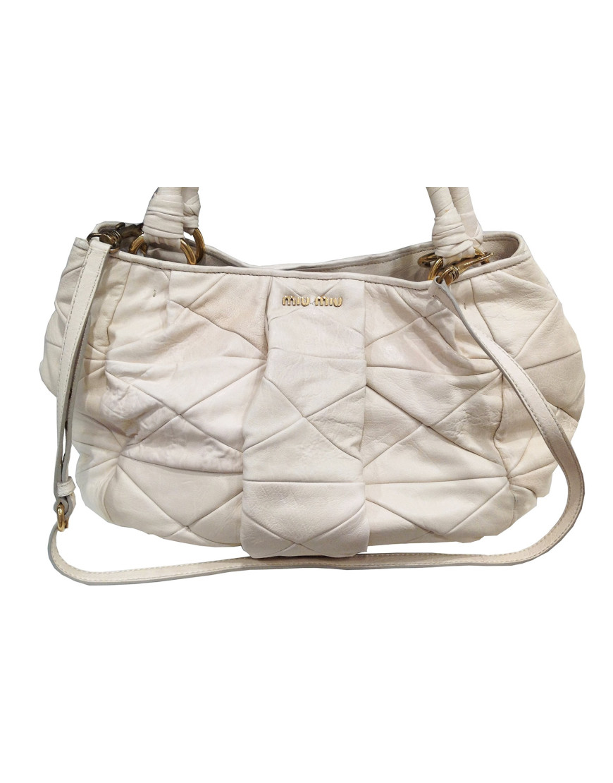 Miu Miu Powder Leather