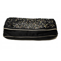 Dolce & Gabbana Black Satin Clutch