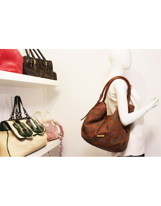 버버리 브라운 쇼핑백