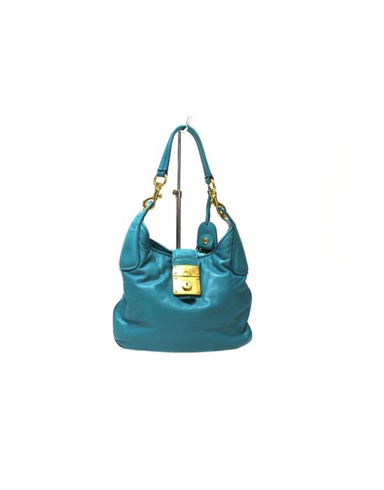 Miu Miu Turquoise Shopping Bag