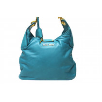 Miu Miu Shopping Turquoise