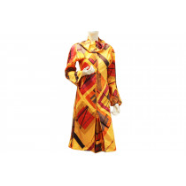 Fendi Seidenkleid Muster