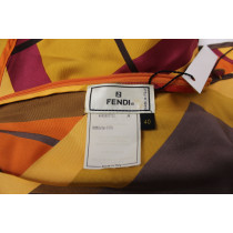 Fendi Seidenkleid Muster
