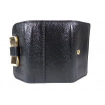 Chloè Black Leather Keychain