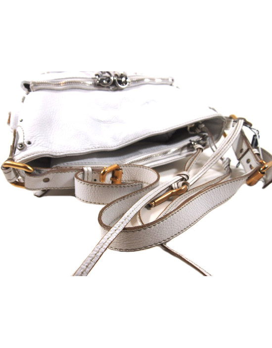 클로이 패딩턴 화이트 숄더백