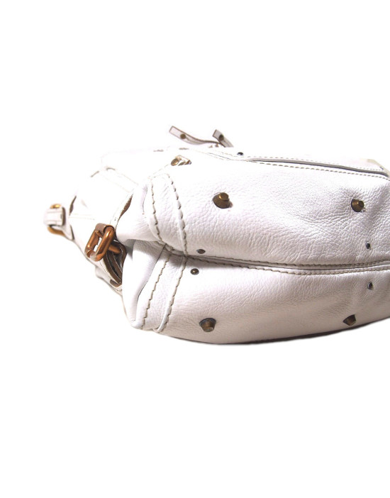 Chloe Paddington White Crossbody