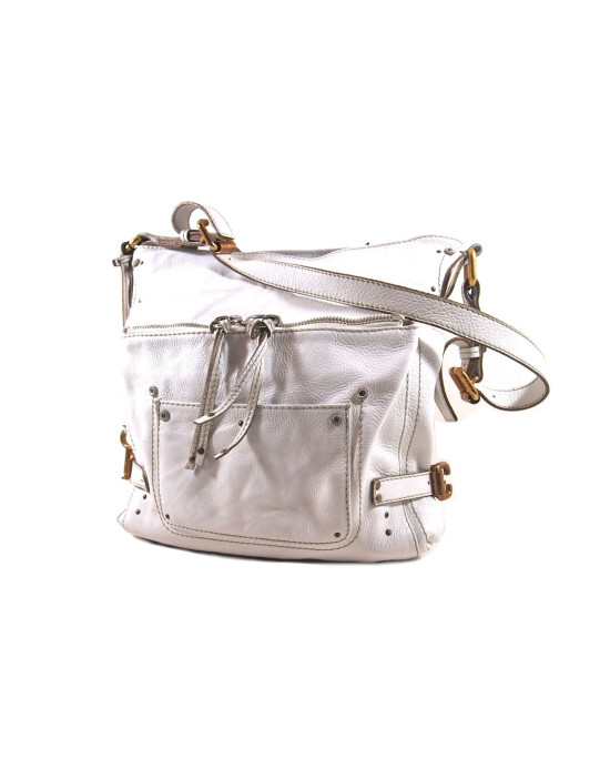 Chloe Paddington White Crossbody