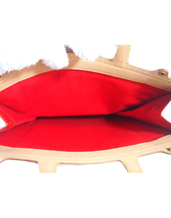 Louis Vuitton San Plat Vernis Rossa