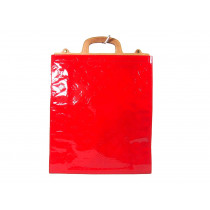 Louis Vuitton San Plat Vernis Rouge