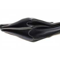 Hermes Blue Leather Briefcase