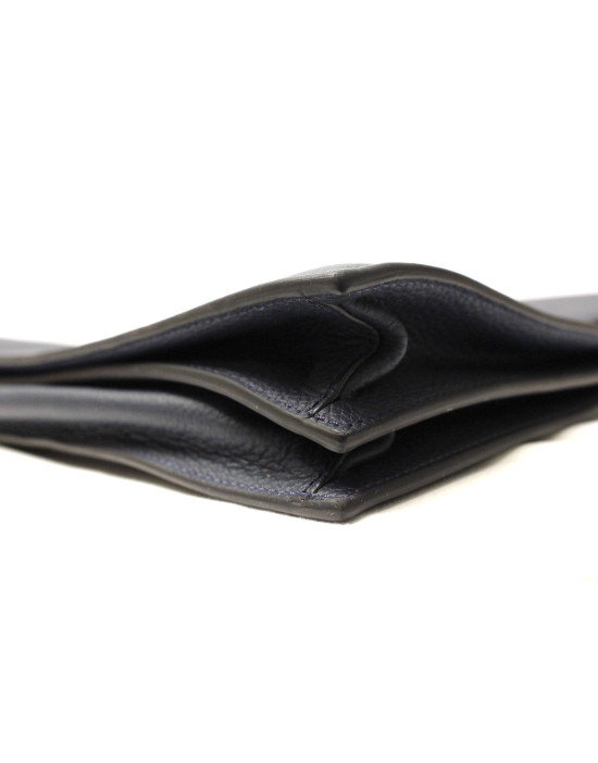 Hermes Aktentasche aus Blauem Leder