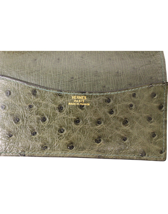 HermÃ¨s Porta agenda in struzzo