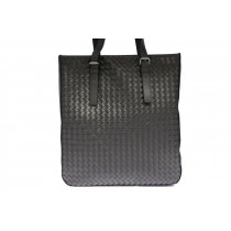 Bottega Veneta Shopping Schwarzes Leder