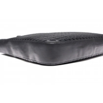 Bottega Veneta Black Leather Shopping Bag