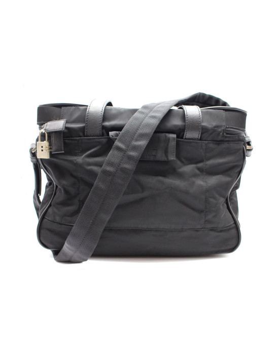 Prada Trousse de Toilette Toile Vela Noire