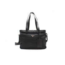 Prada Trousse de Toilette Toile Vela Noire